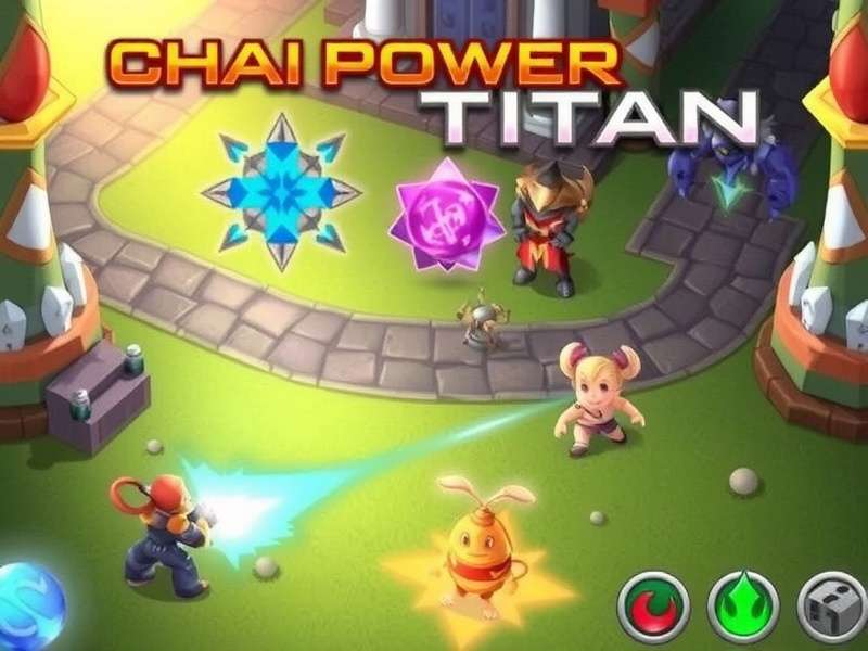 Chai Power Titan Main Game Artwork Chai Power Titan Game Cover Art